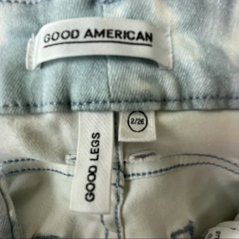 Good American NWT Good Legs Skinny Jeans Tie Dye - Picture 3 of 6
